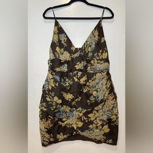 Floral Print Sleeveless Dress